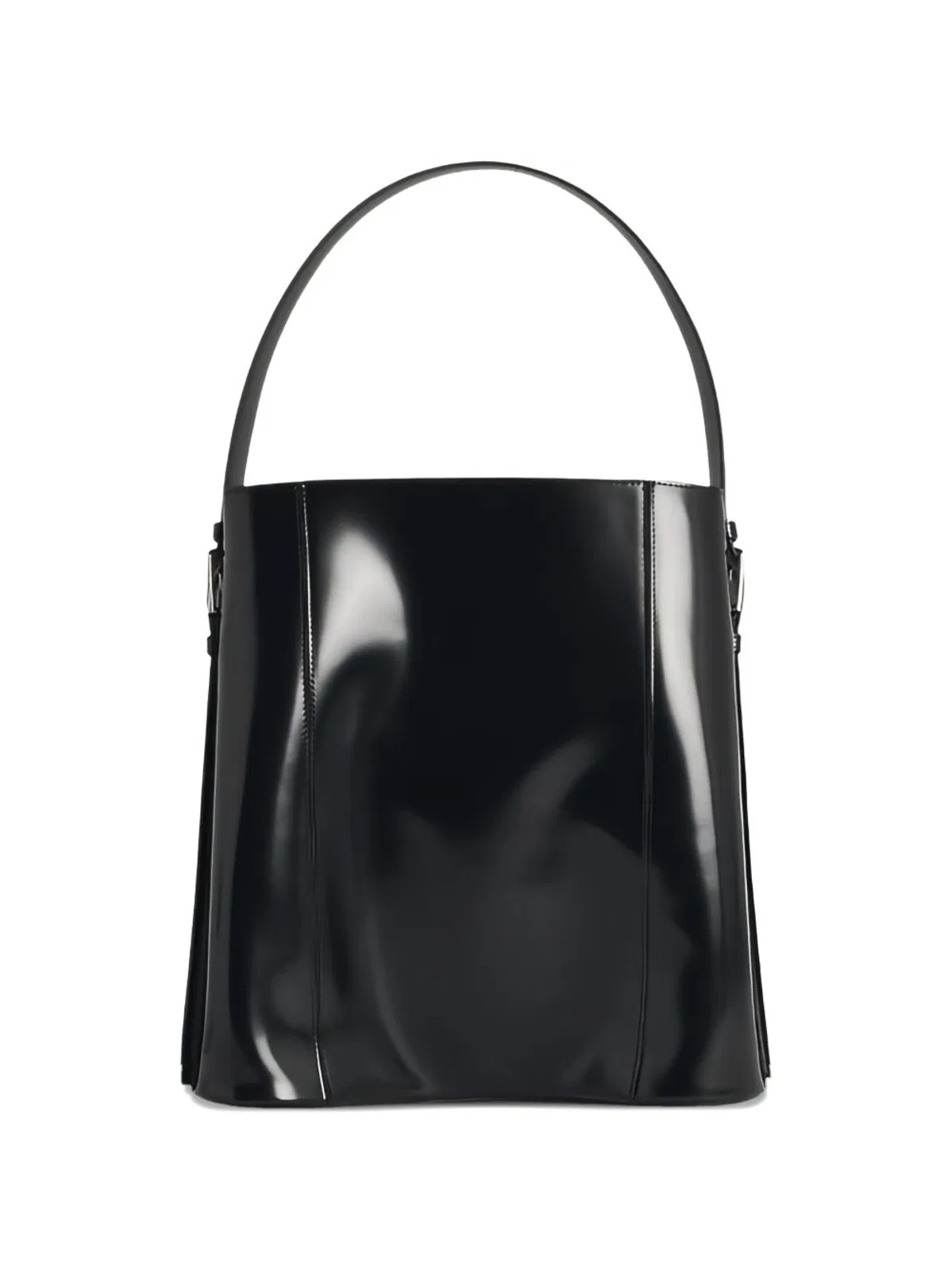 Coperni Black Silver-tone Hardware Bag In Black