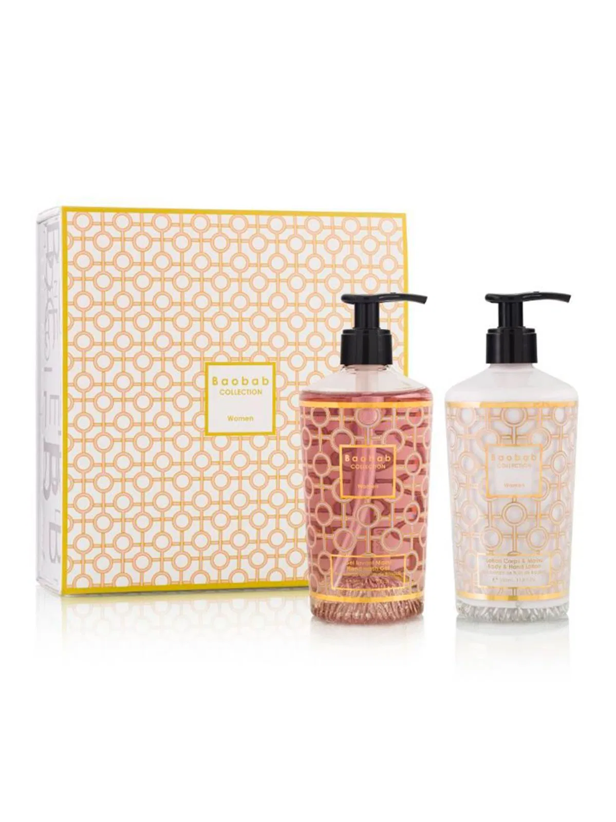 Gift Box Of Hand And Body Fluid And Women Hand Cleansing Gel