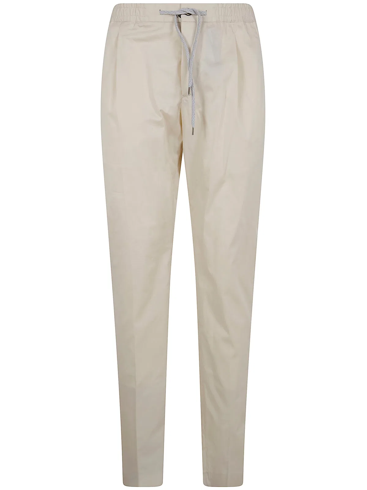 Soft Popeline Regular Trousers