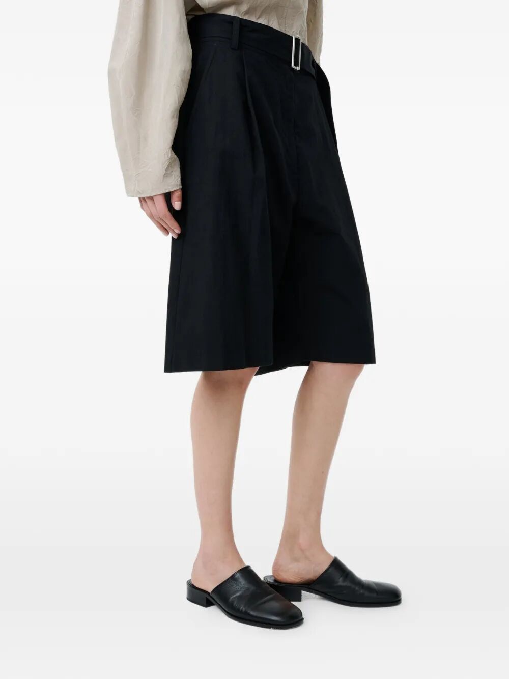 "Belted Pleated" Short