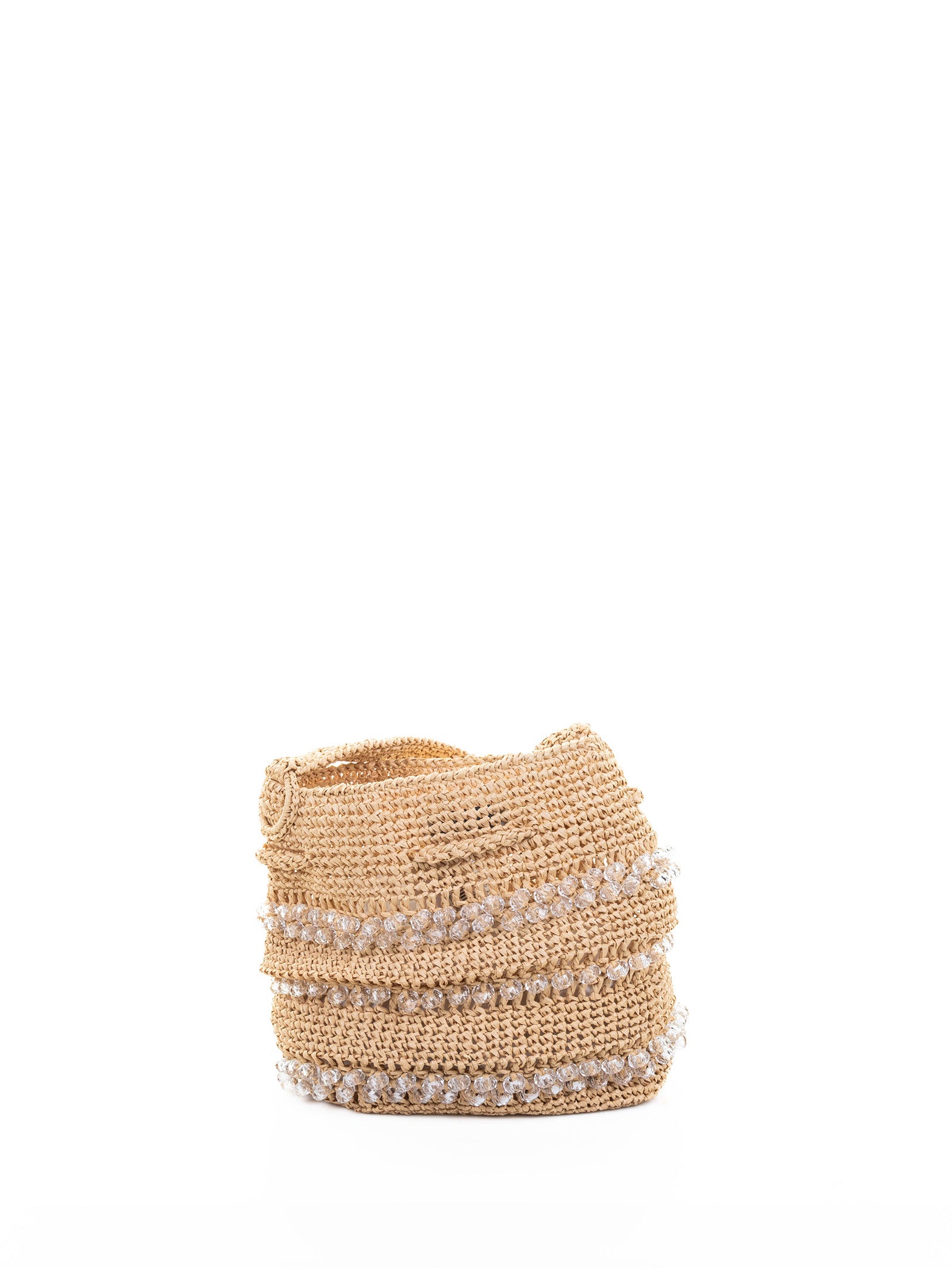 Beaded Bucket Bag
