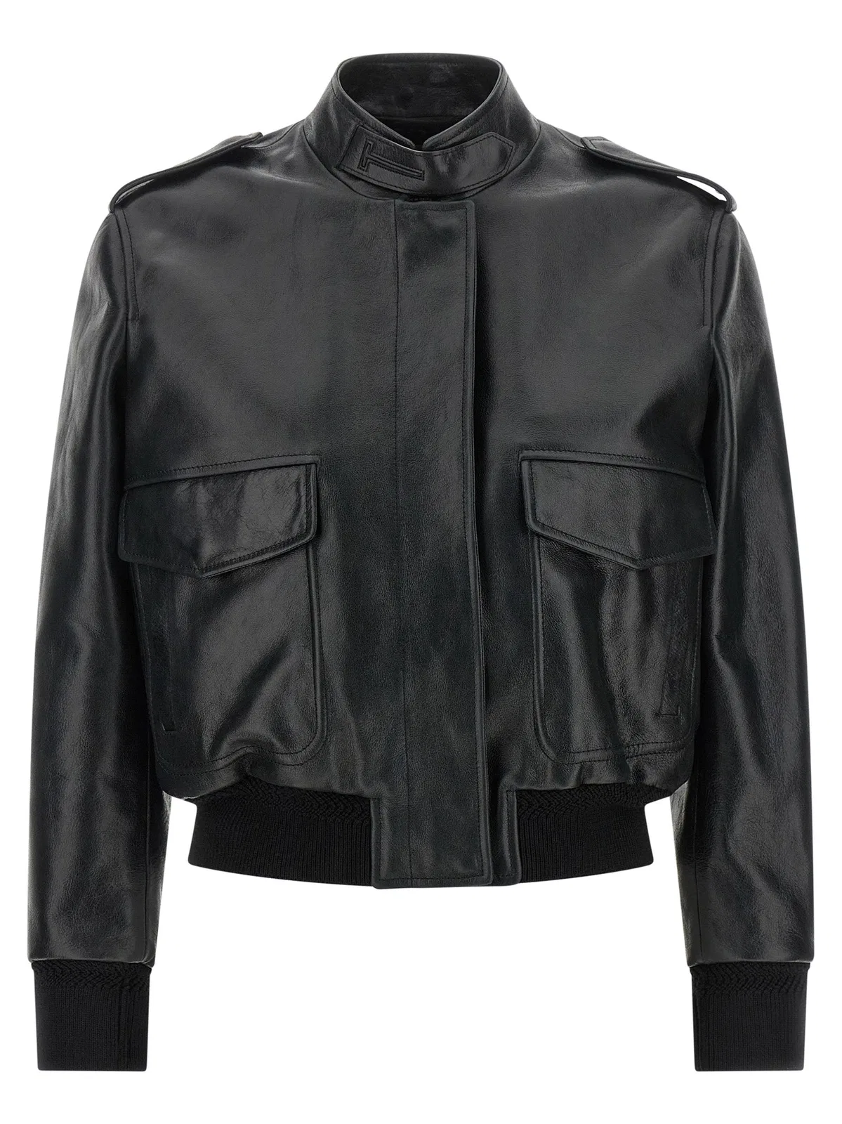 Tom Ford Aviator Jacket In Black