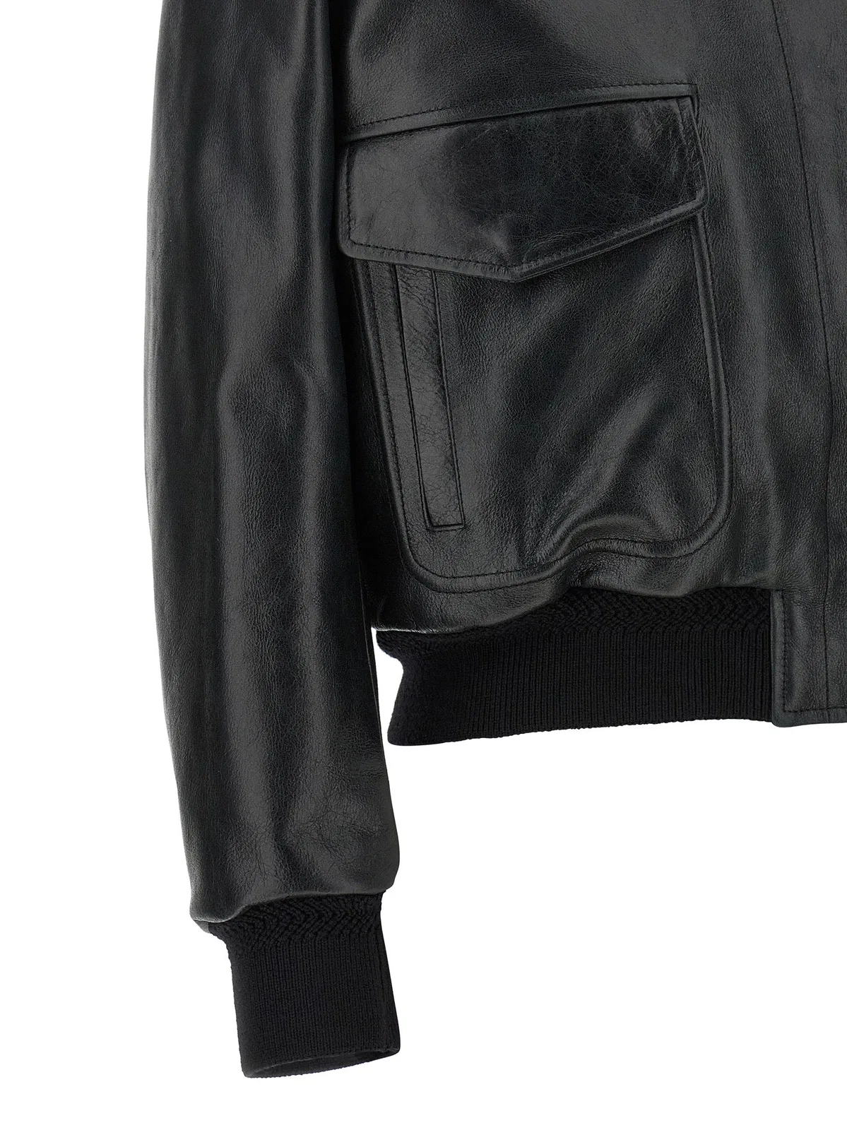 Tom Ford Aviator Jacket In Black