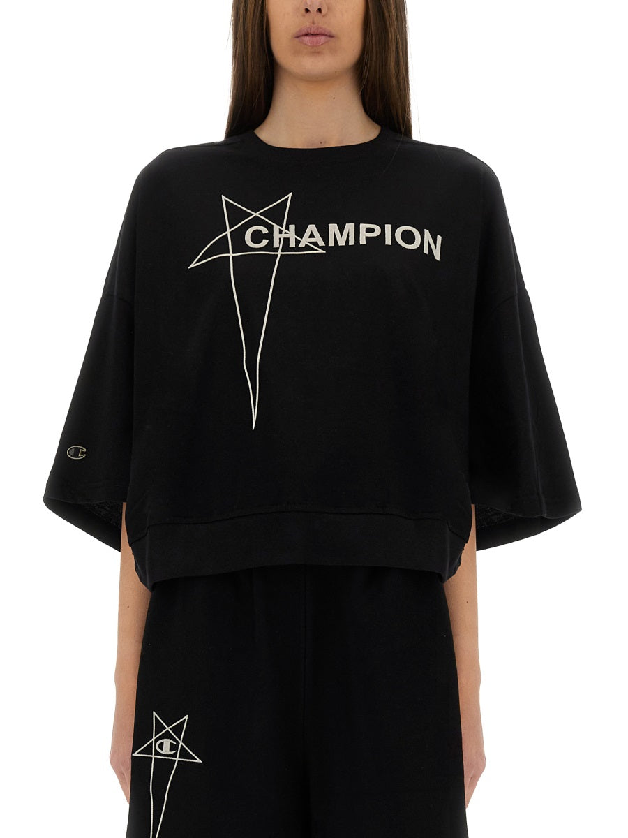 Cropped Tommy T Tshirt
