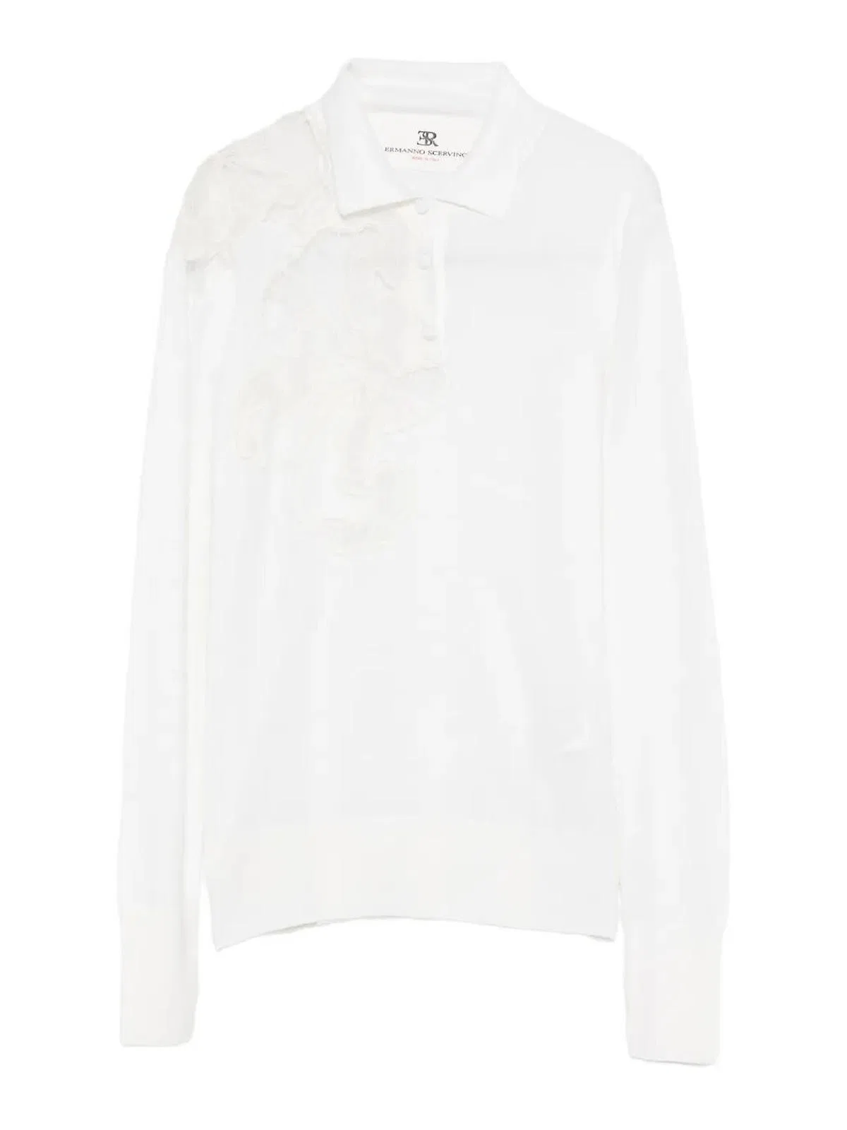 Long Sleeve Polo-Neck Sweater