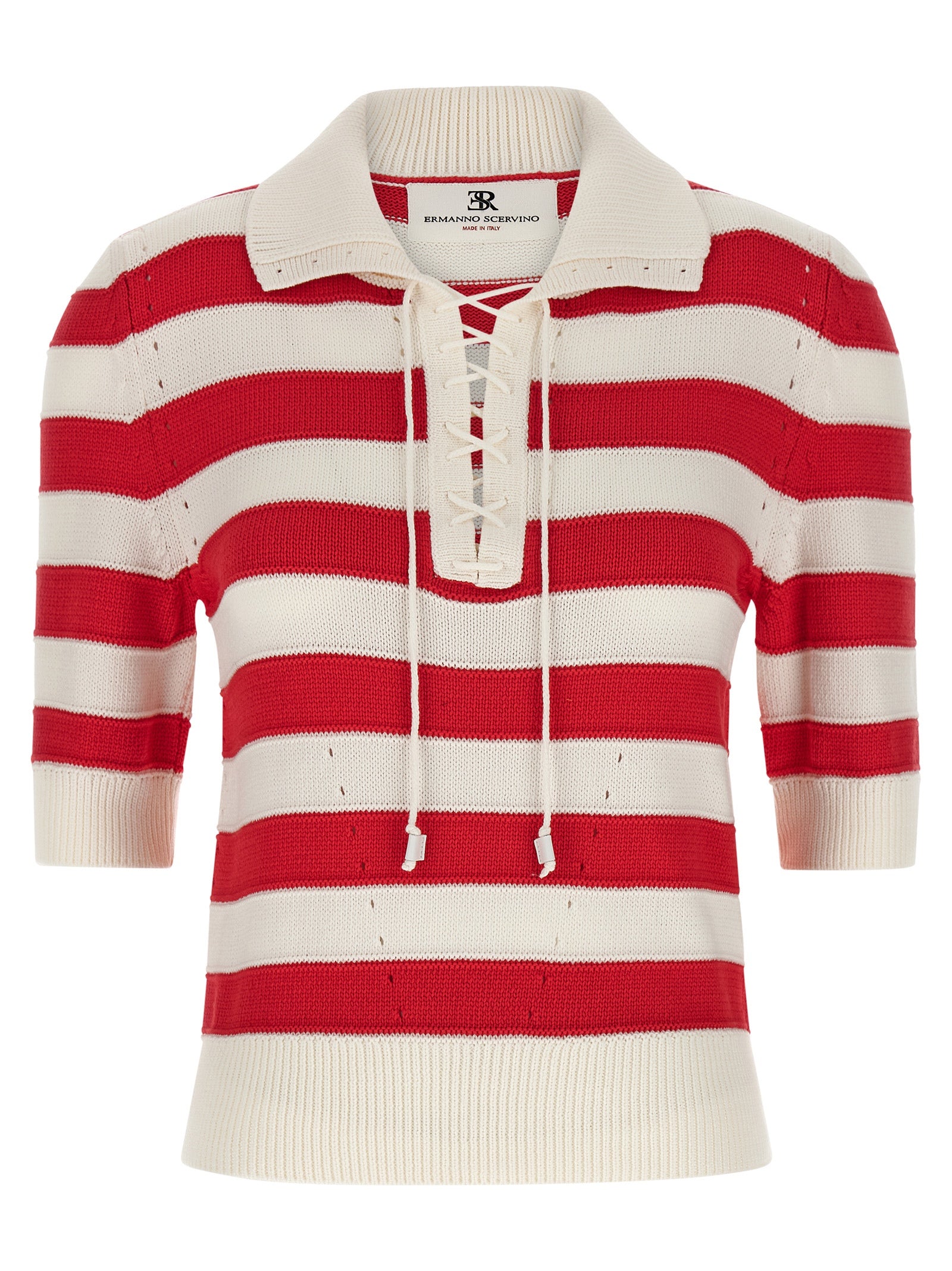 Crochet Polo Shirt