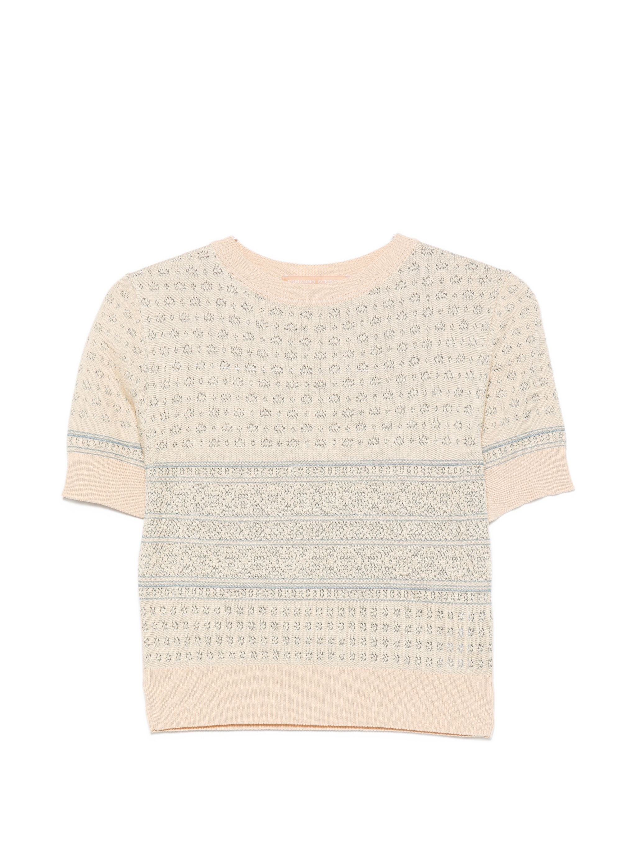 Silk Cotton Viscose Polyamide Sweater