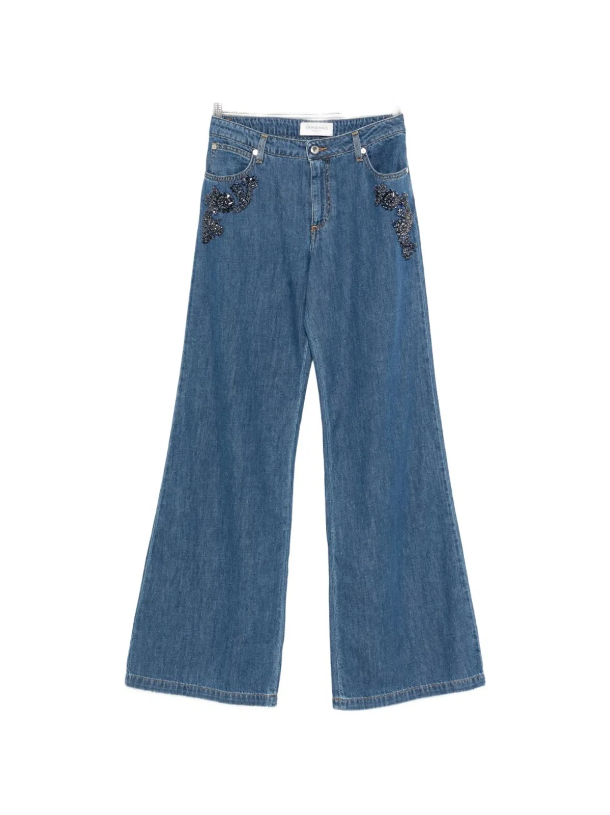 Flared Leg Denim Jeans