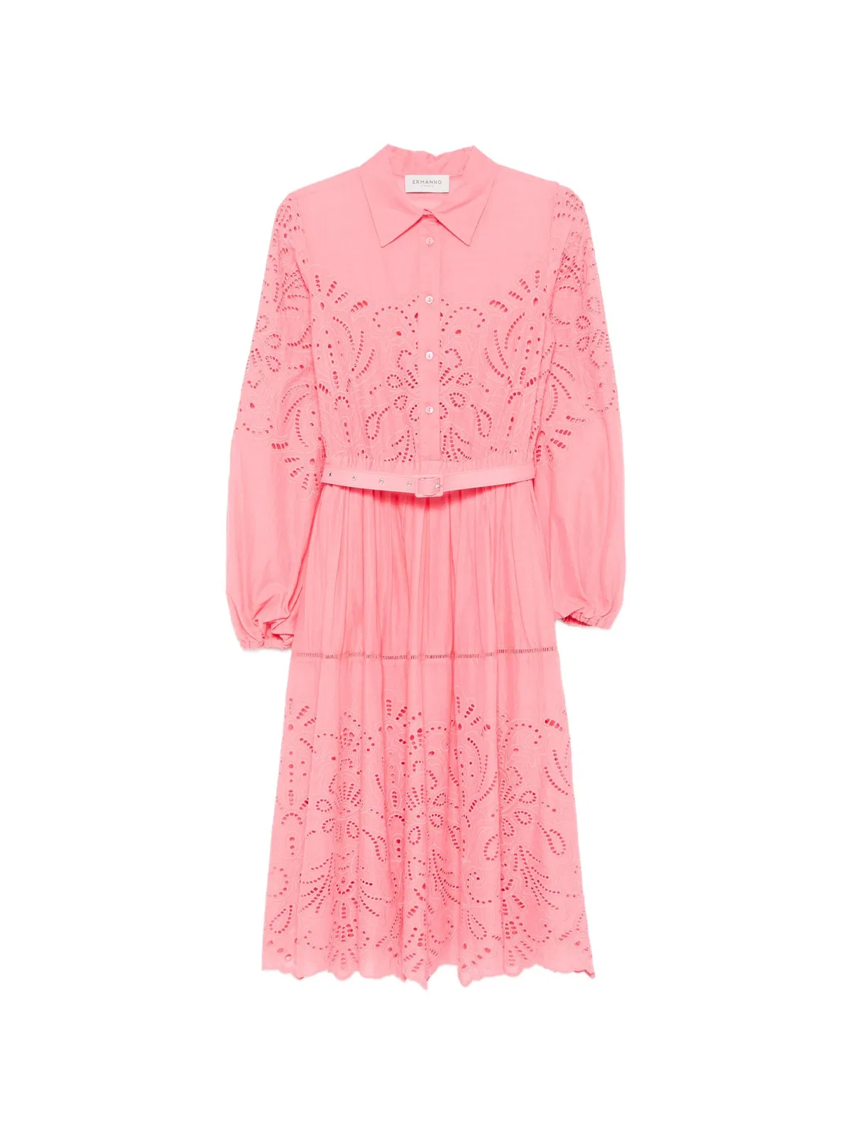 Cotton Belted Dress
