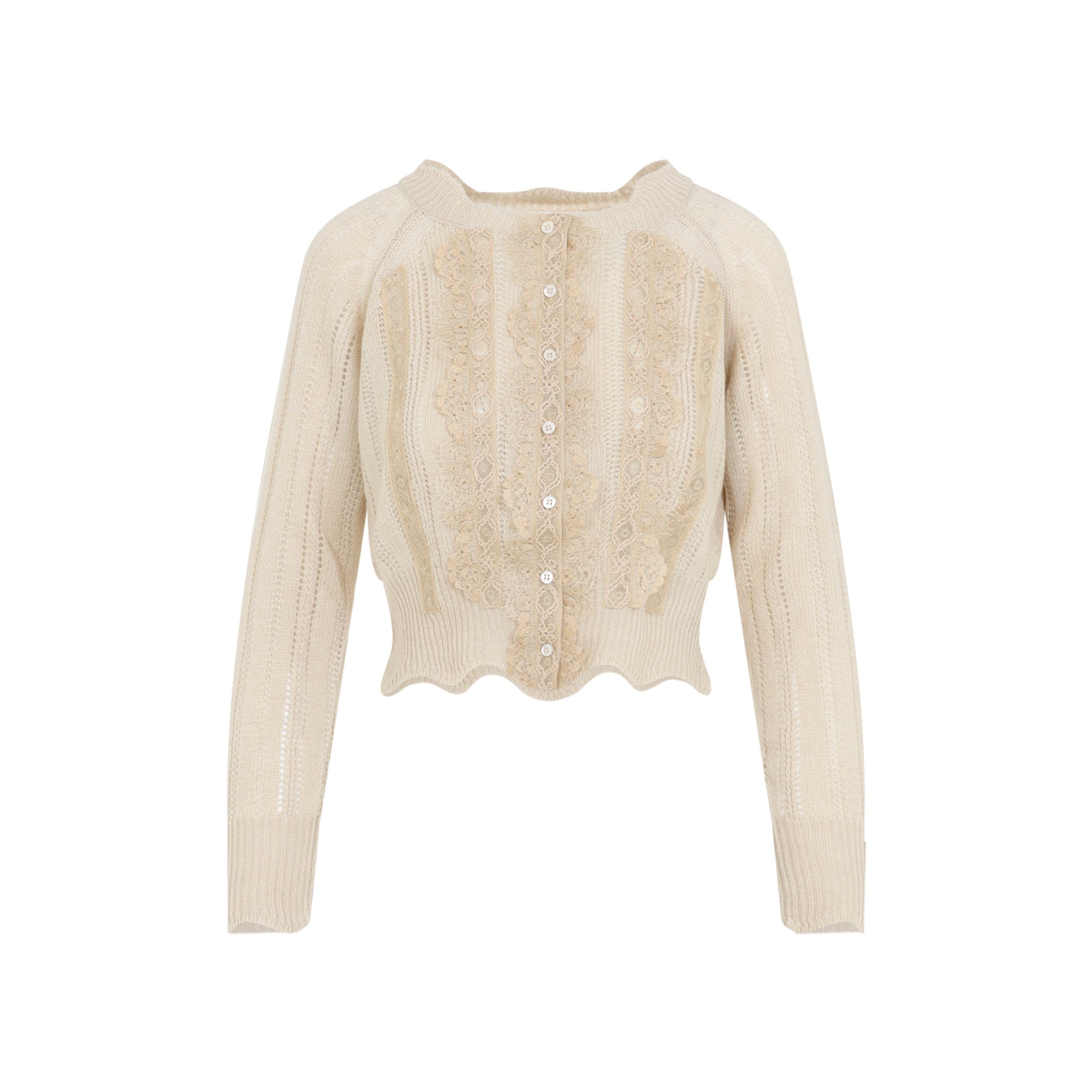 Yellow Cream Cardigan