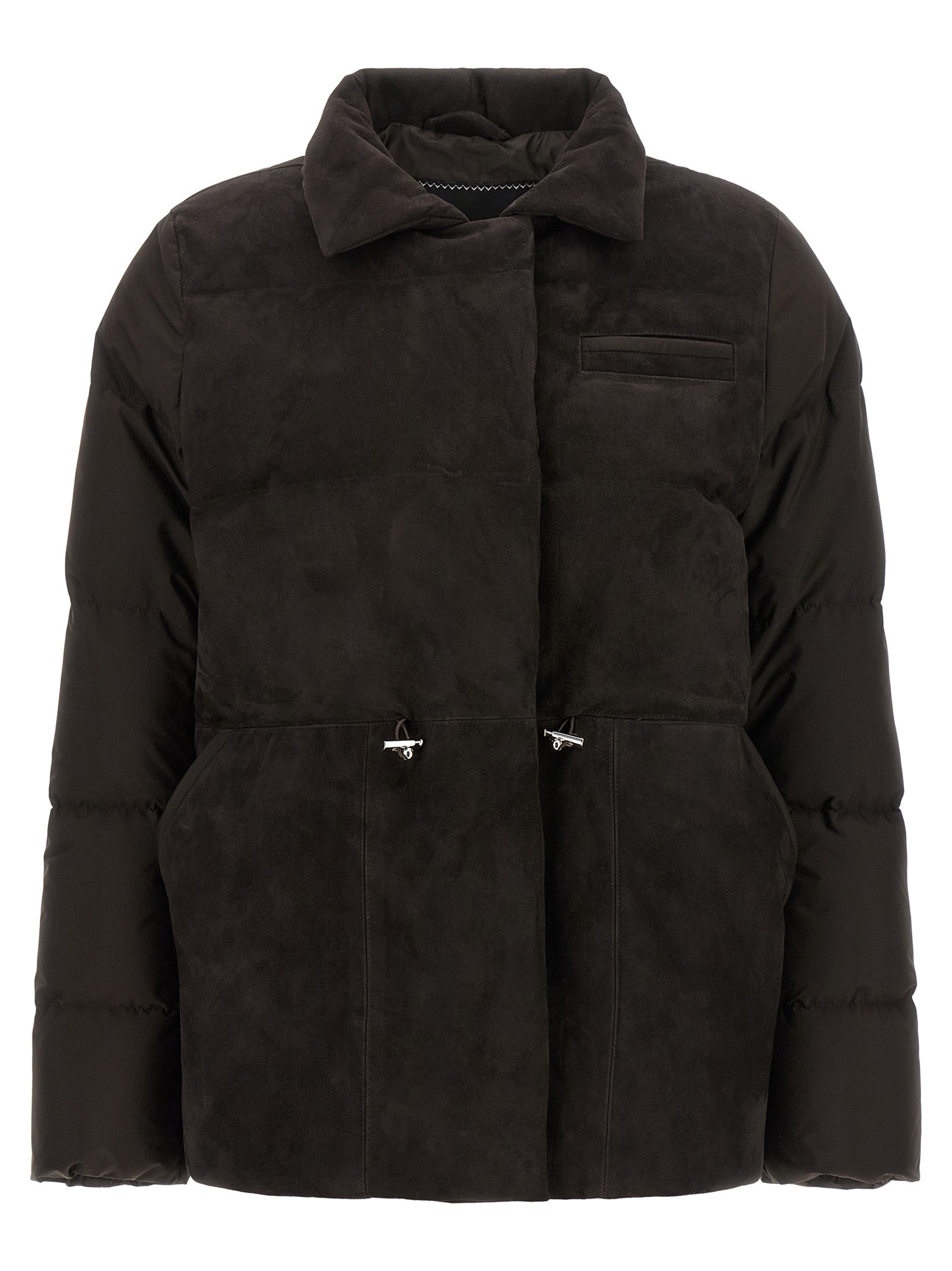 Drawstring Down Jacket