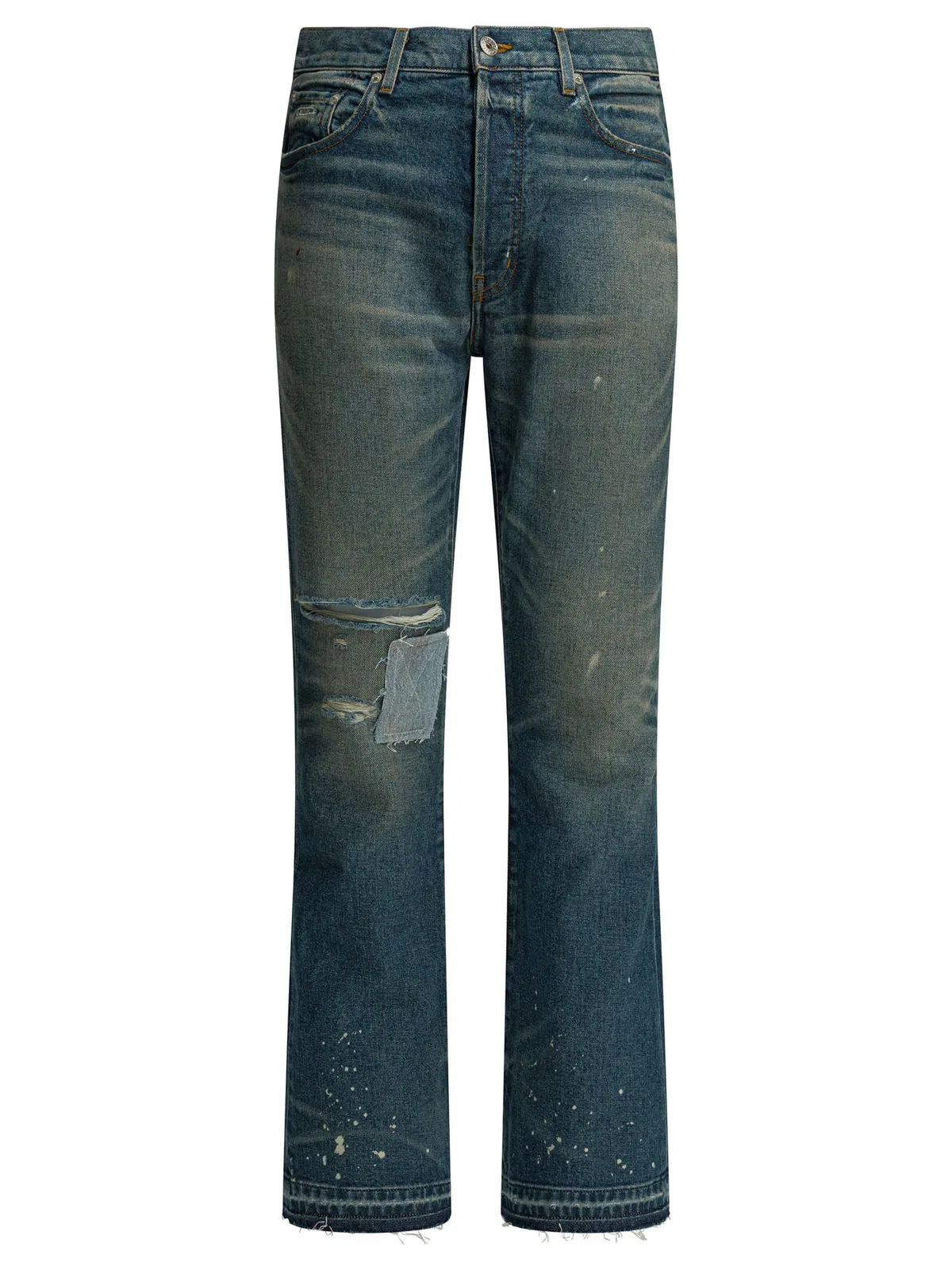 Blue Cotton Jeans