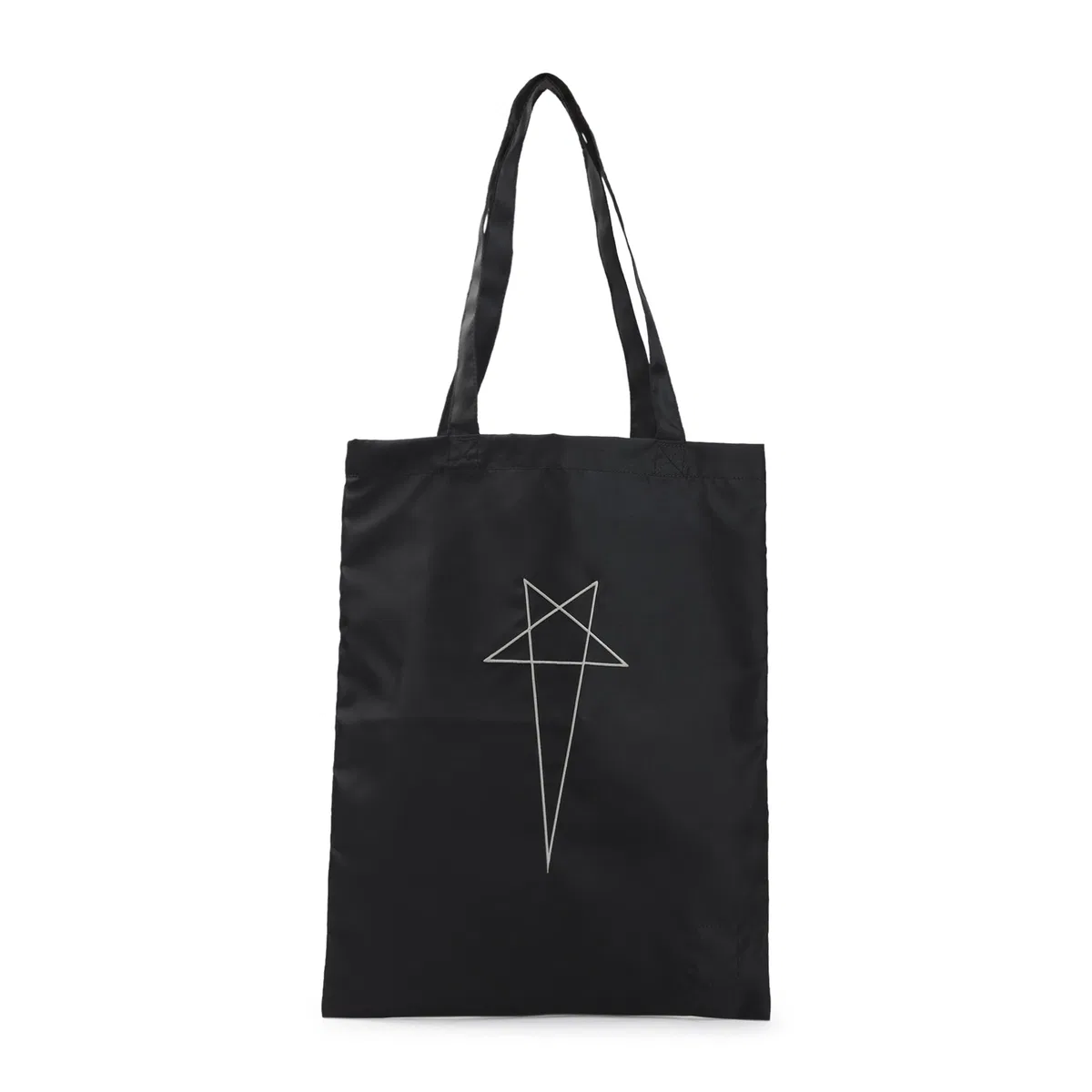 Black Nylon Tote Bag