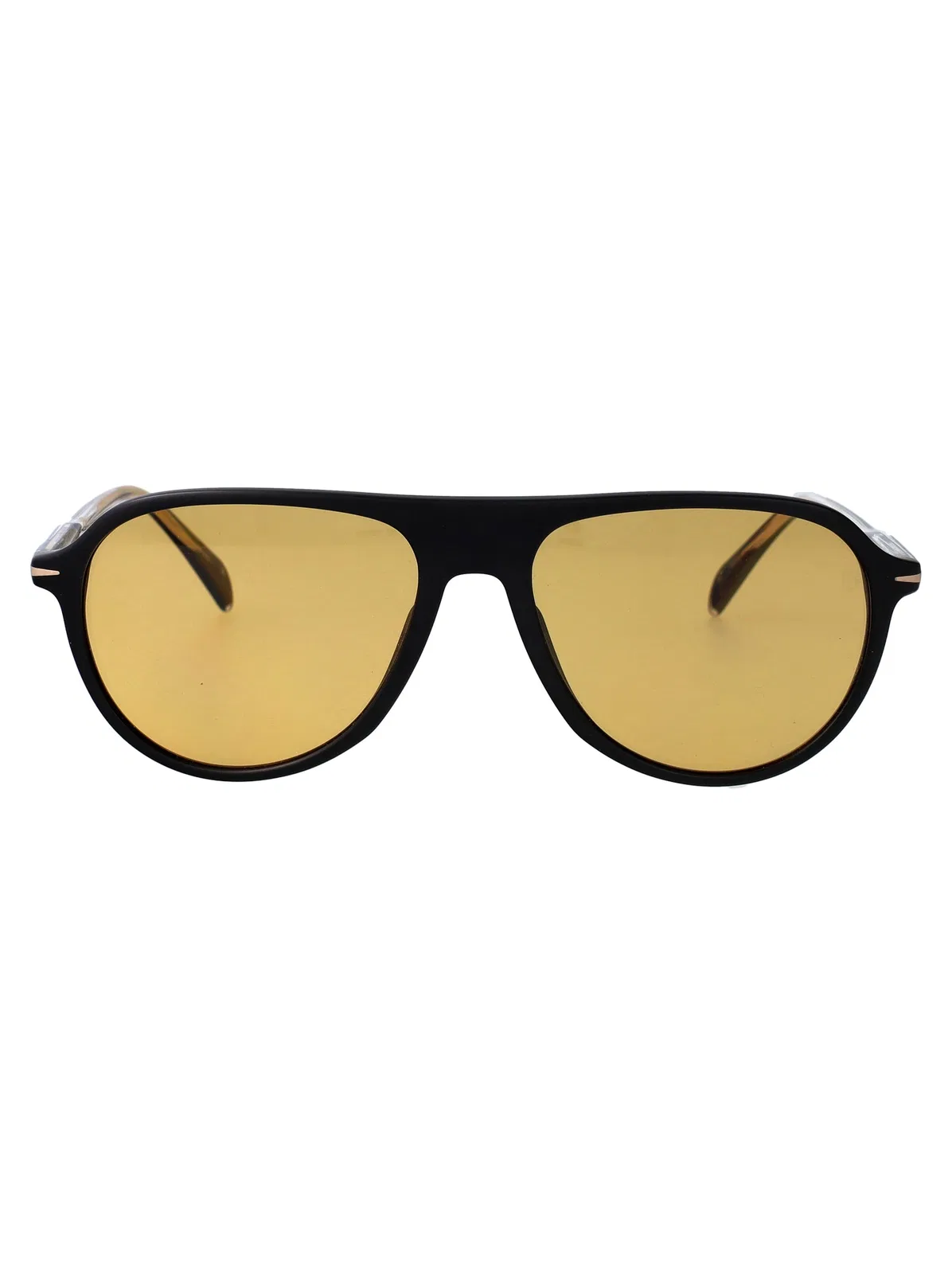 Matte Black Acetate Sunglasses