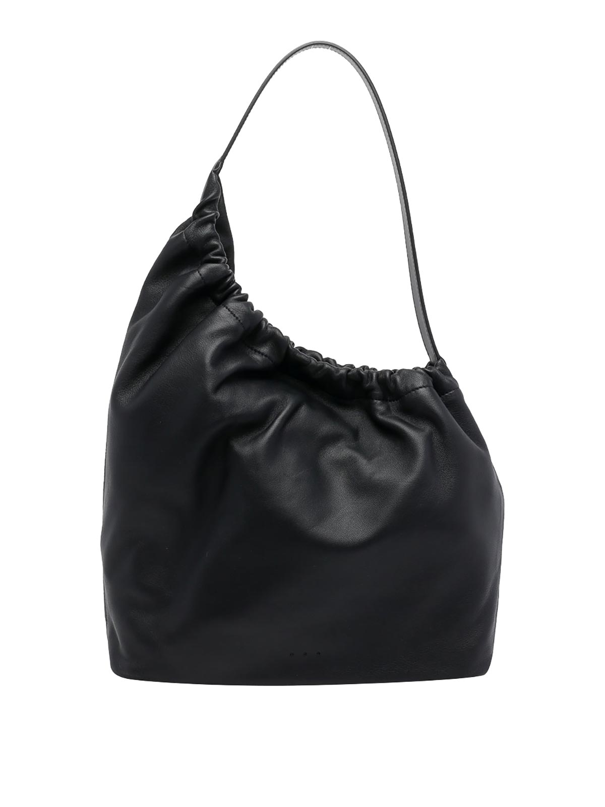 Black Demi Lune Cloud Shoulder Bag