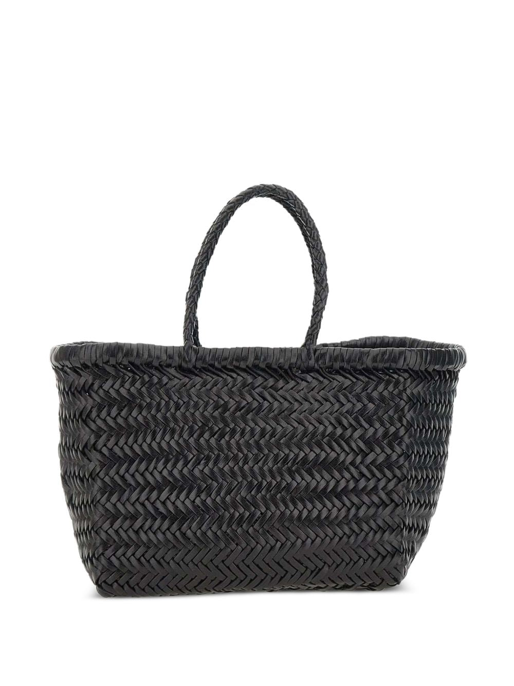 Black Calf Leather Handbag