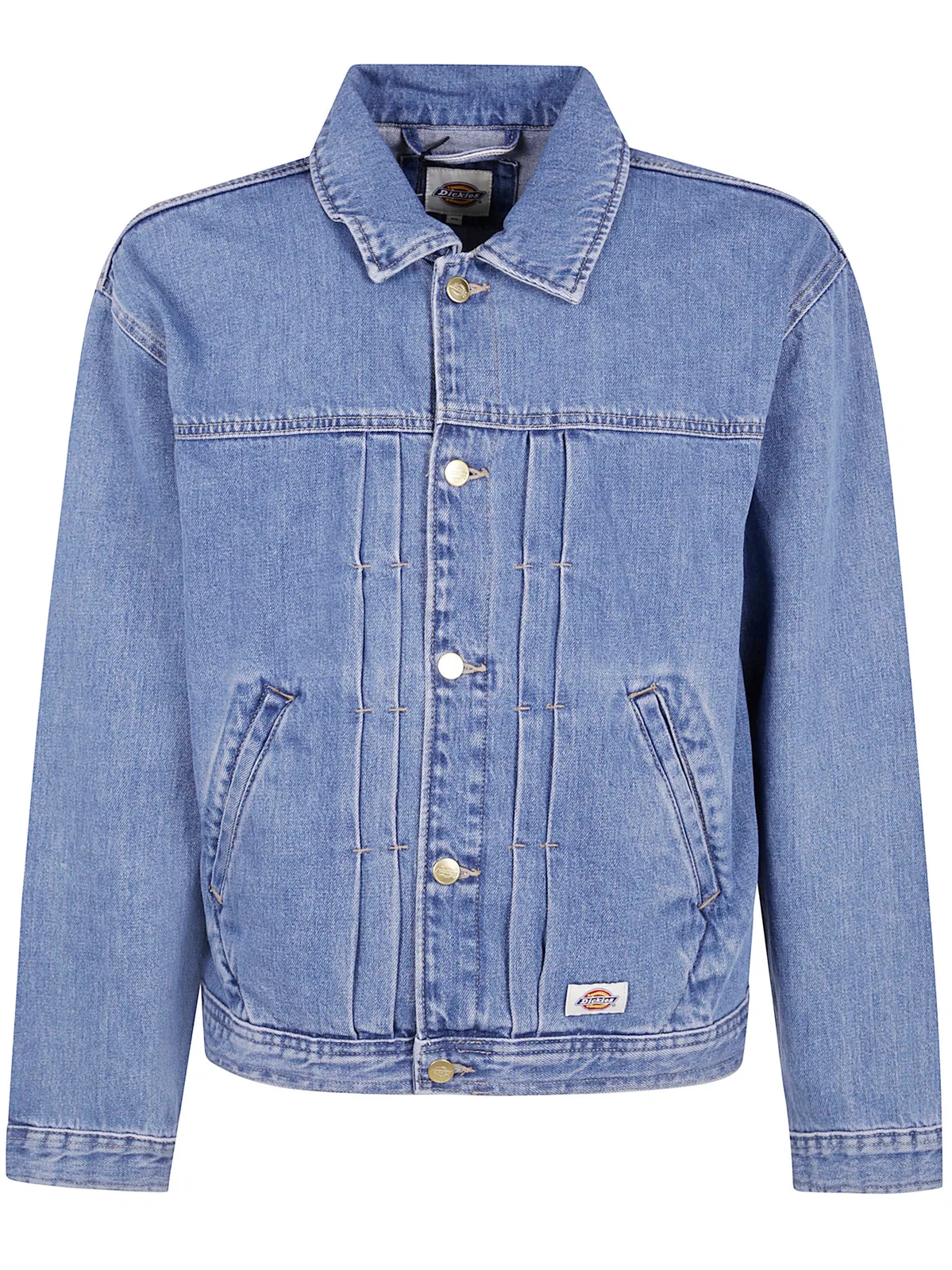 "Selvedge Pleated" Denim Jacket