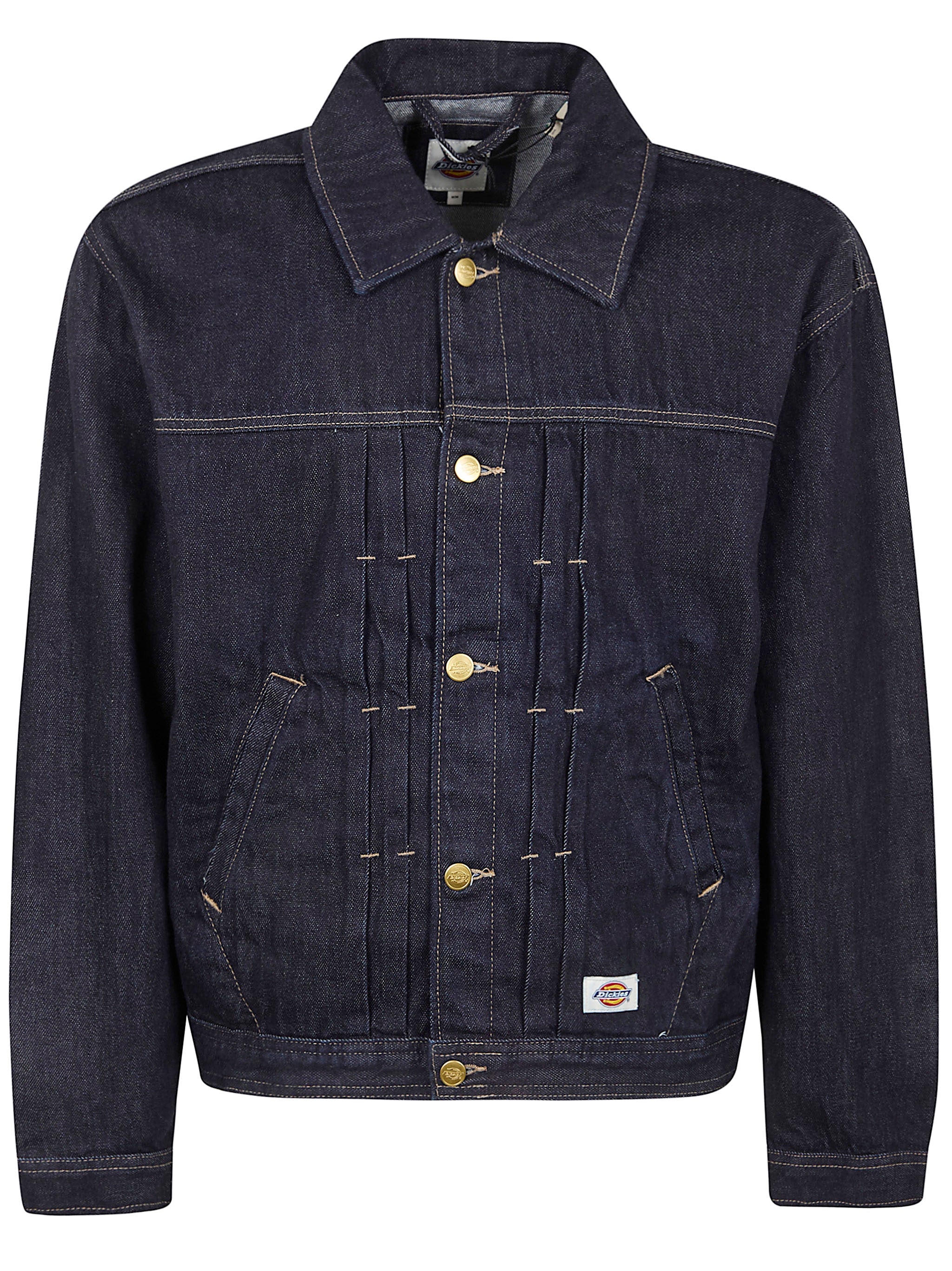 "Selvedge Pleated" Denim Jacket