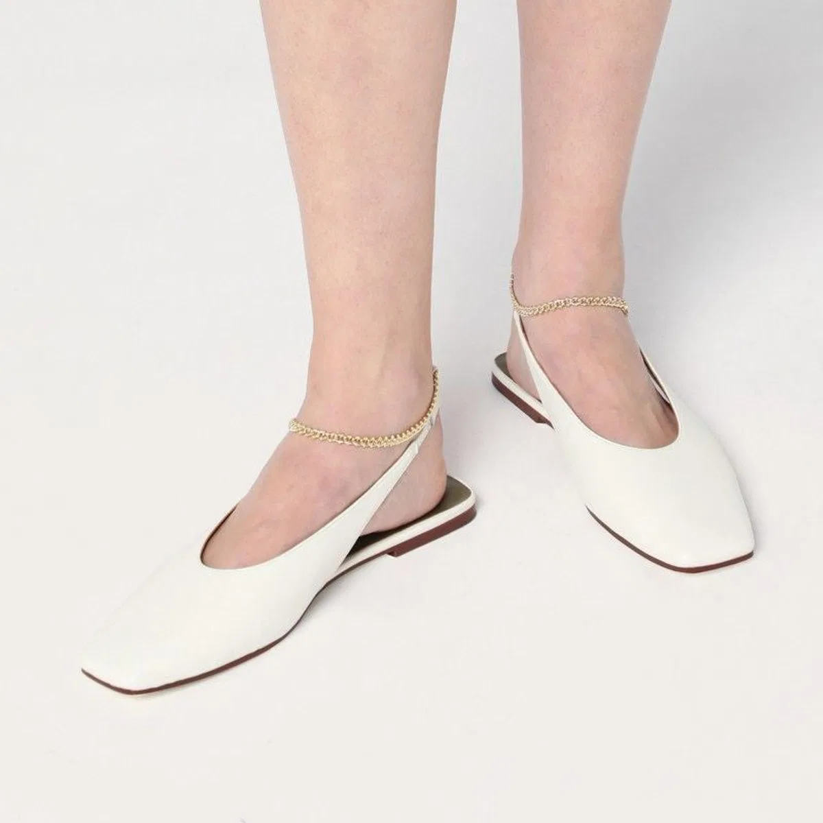 Ivory Augusta Slingback