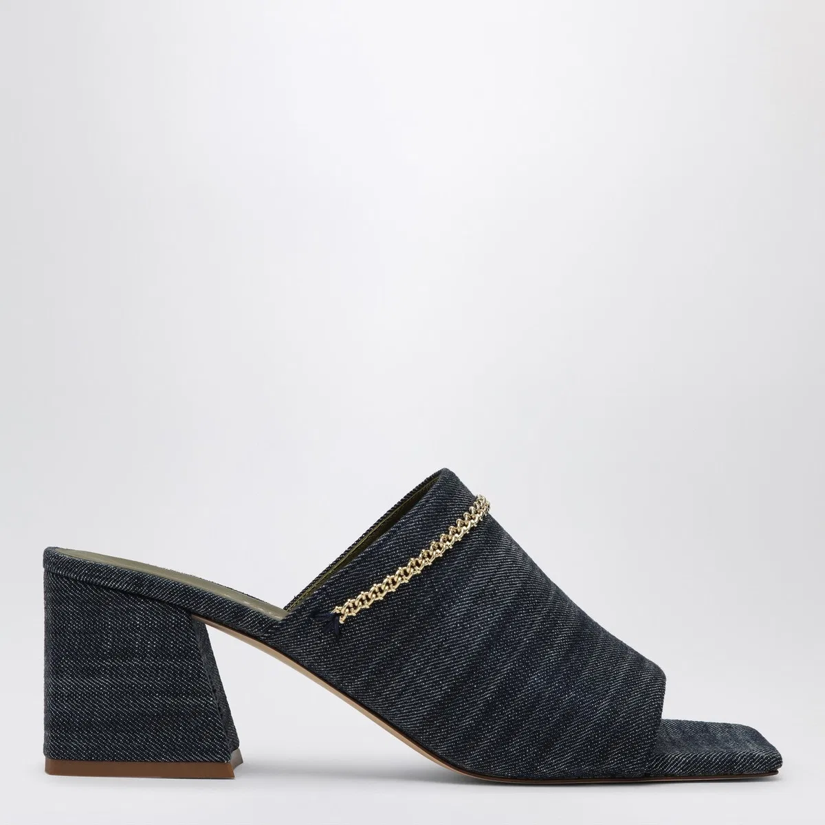 Messalina Blue Denim Sandals