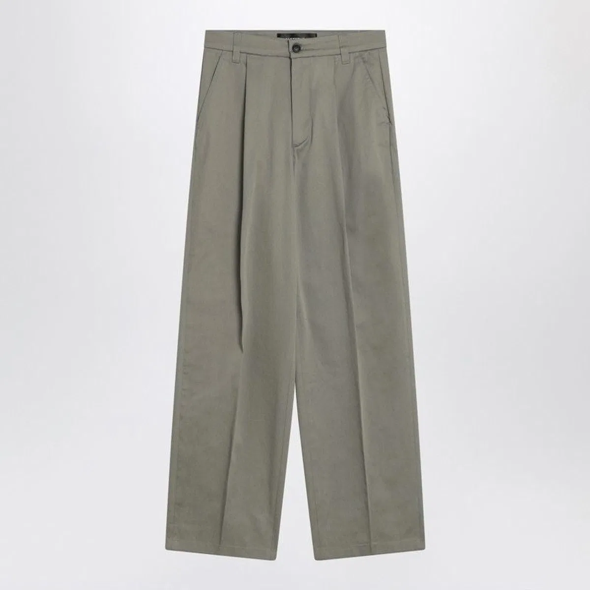 Sage Green Cotton Trousers