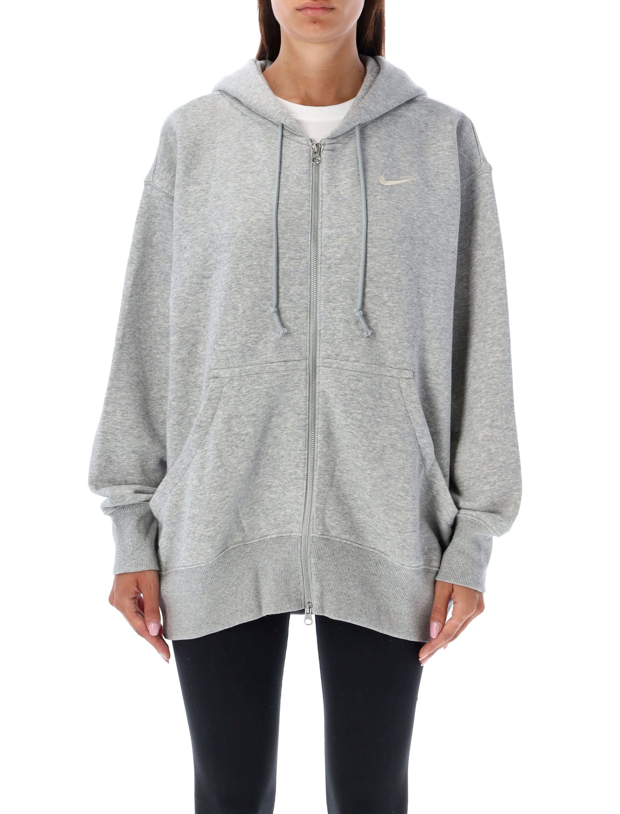Oversized Zipped Hoodie
