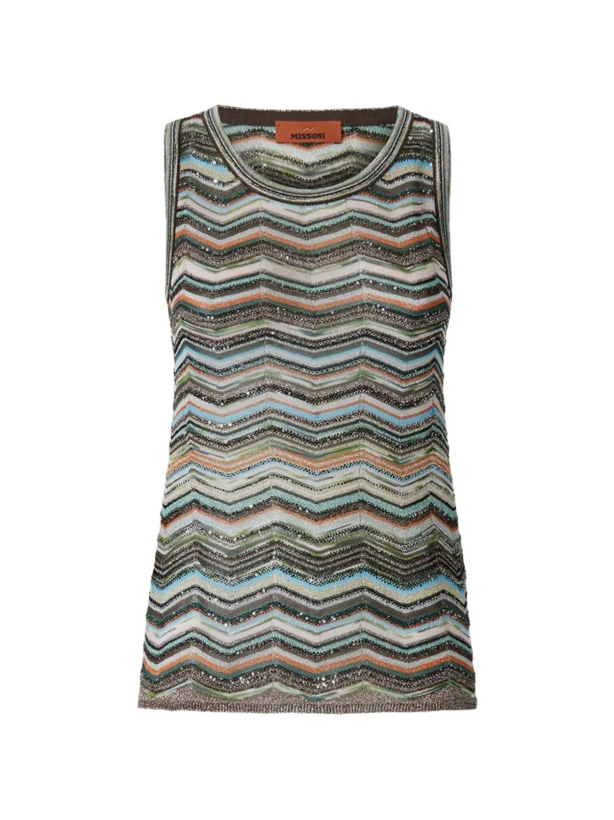 Zig Zag Motiv Top