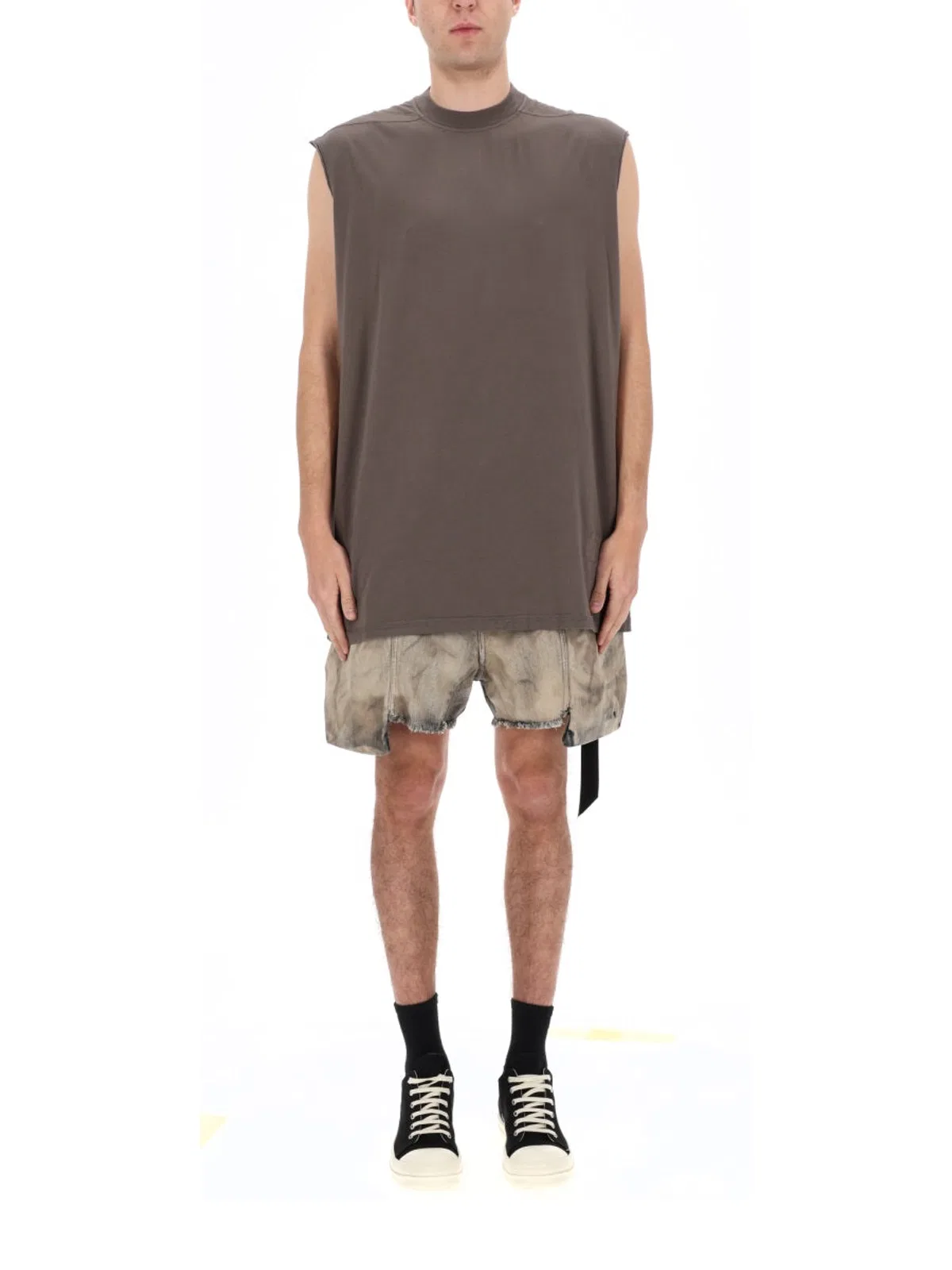 Brown Cotton T-Shirt