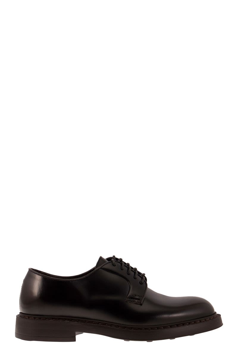 Leather Derby Lace-Up