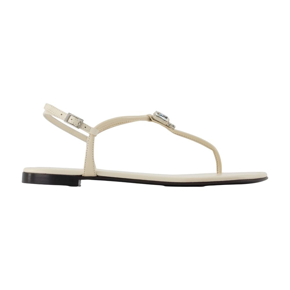 Muse Sandals - - Leather - Ivory