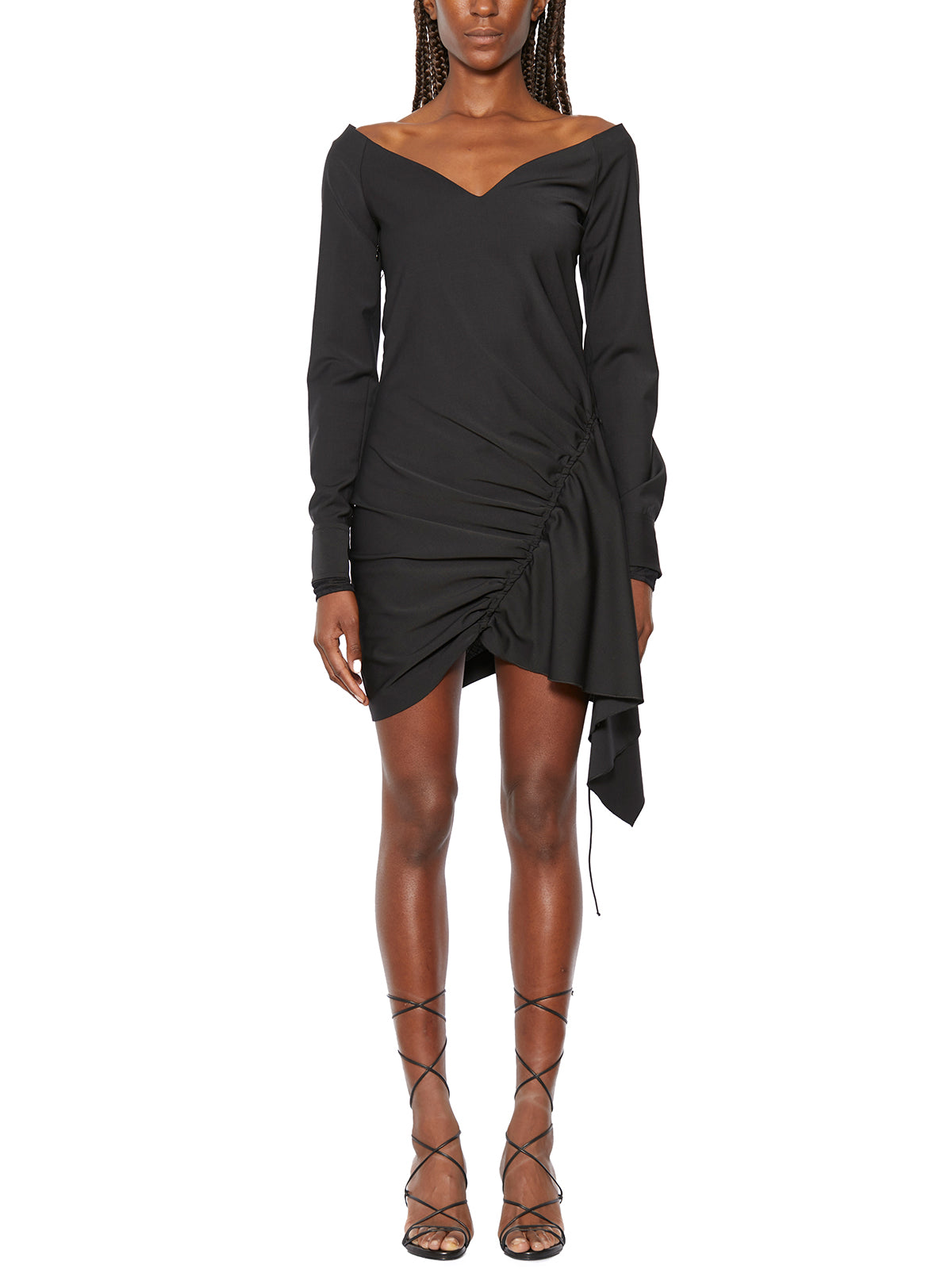 Wool Asymmetric Dress