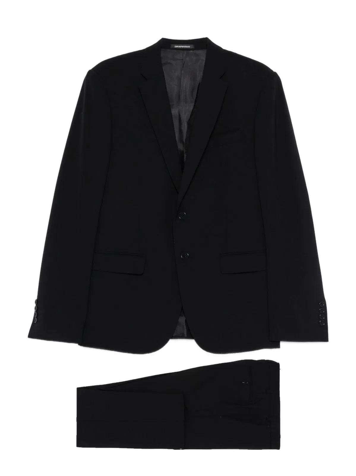 Single-Breasted Wool Suit
