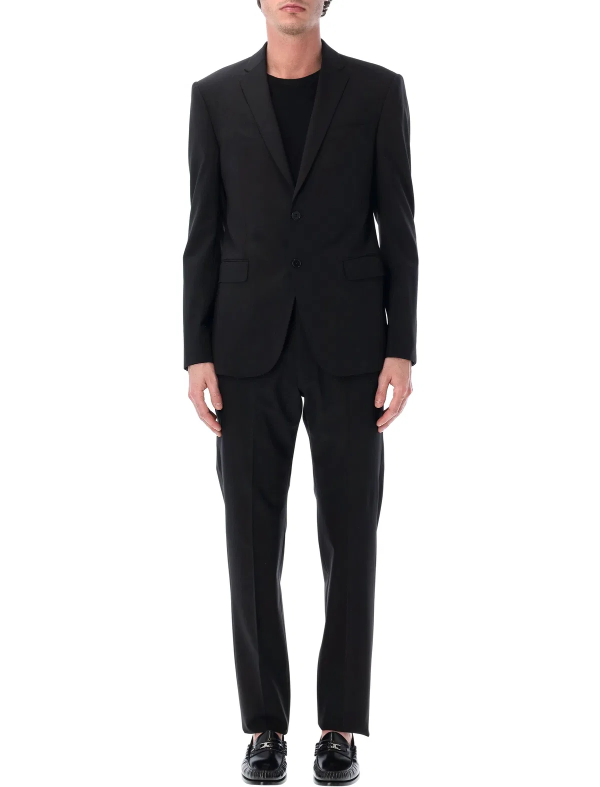 Single-Breasted Wool Suit