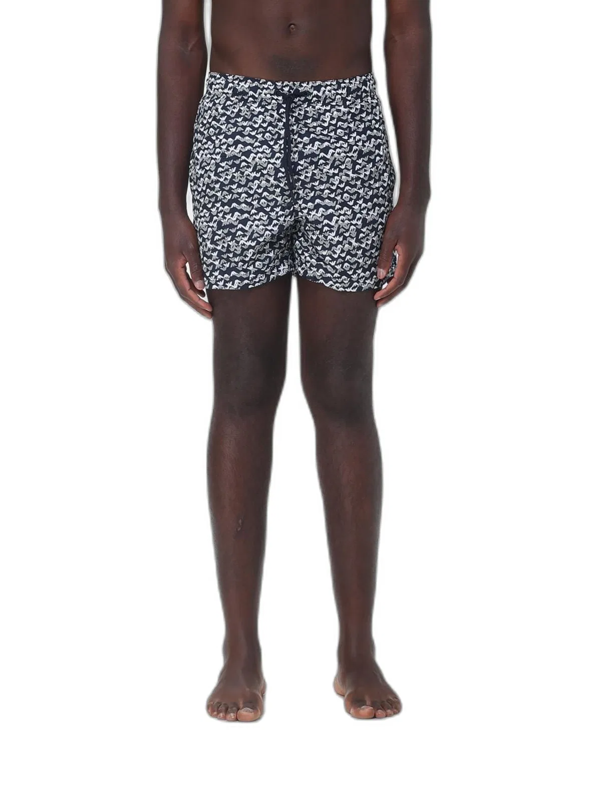 Navy Polyester Beachwear