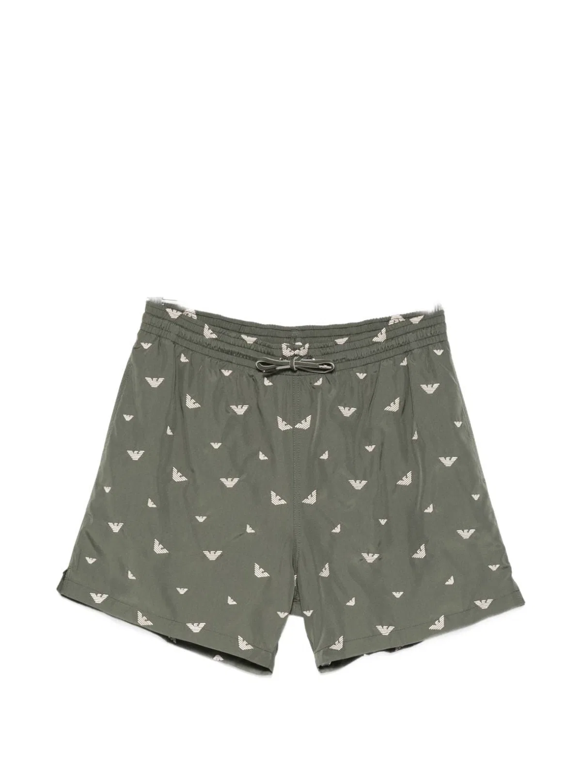 Army Green Polyester Beachwear
