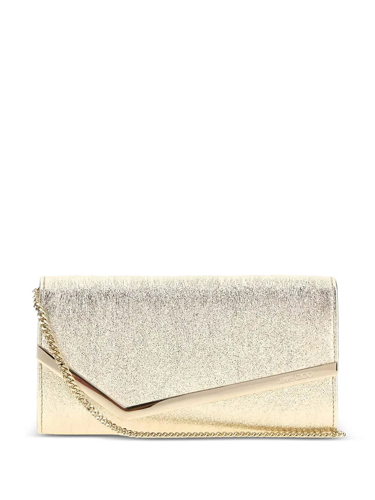 Emmie Platinum Ice Brilliance Fabric Clutch Bag