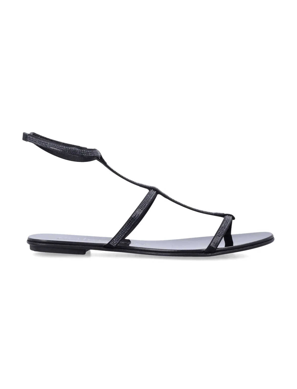 Pedro García Satin Enola Strappy Sandals
