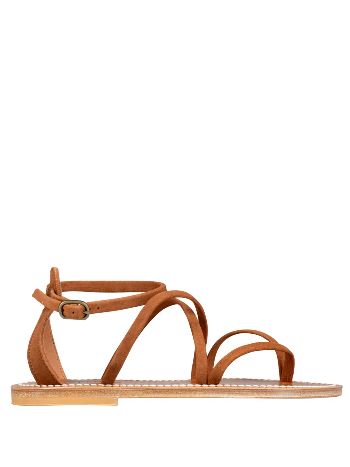 Epicure F Miel Suede Sandals