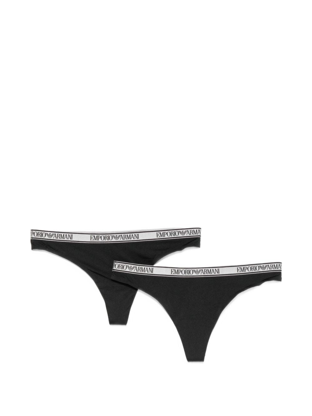 Black Cotton Spandex Underwear