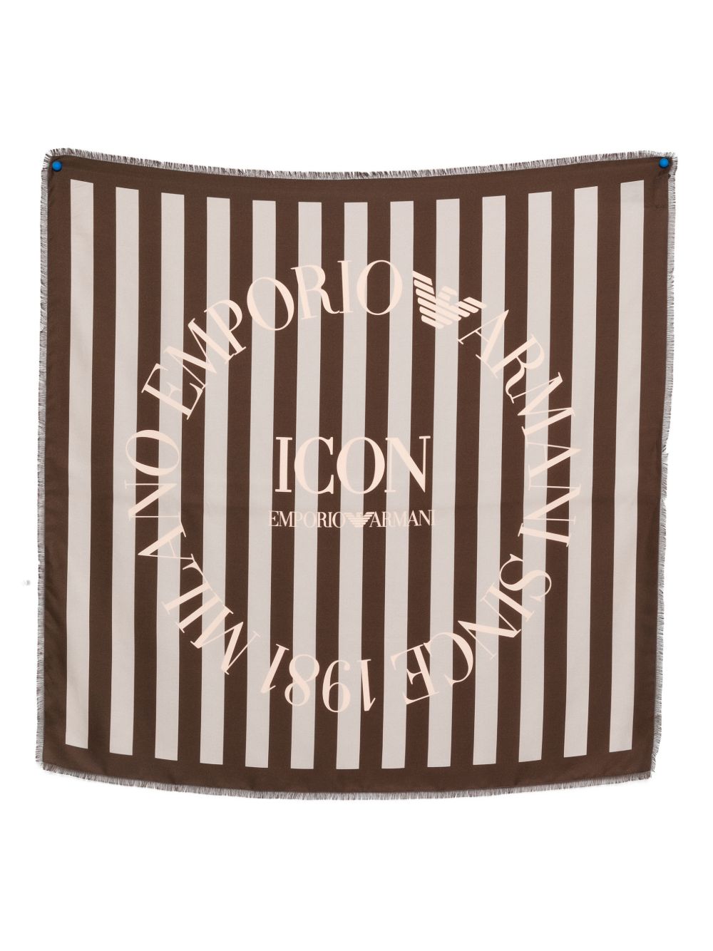 Striped Silk Foulard