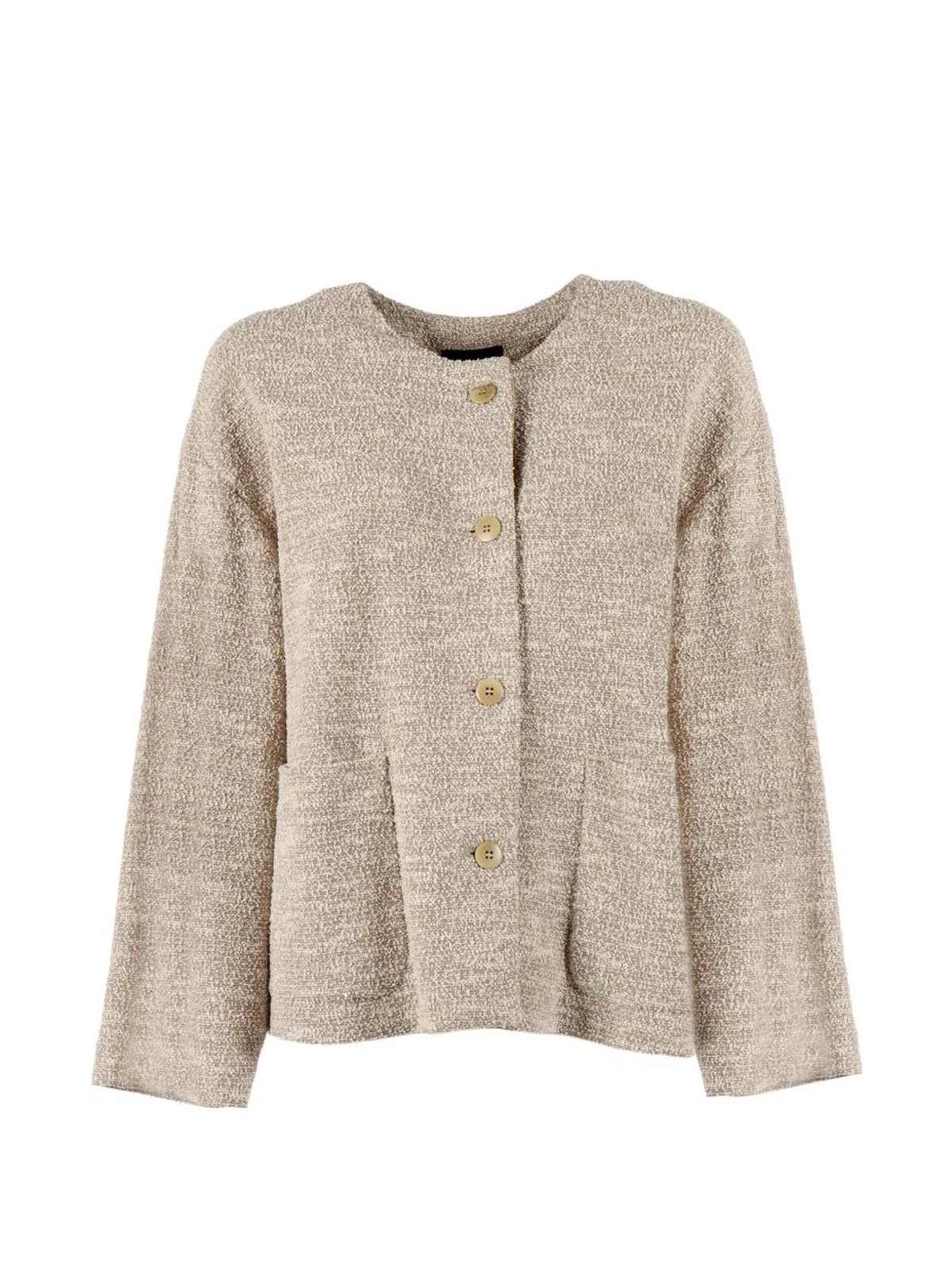Cotton Blend Blazer Jacket