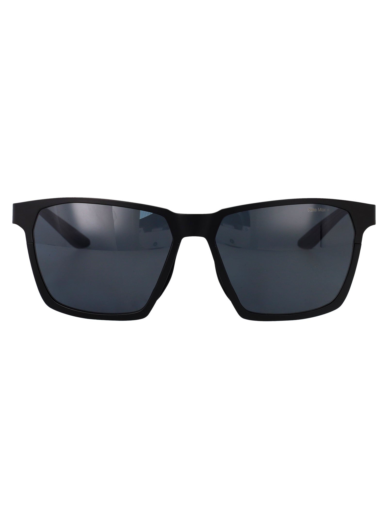 Matte Black / Grey Metal Sunglasses