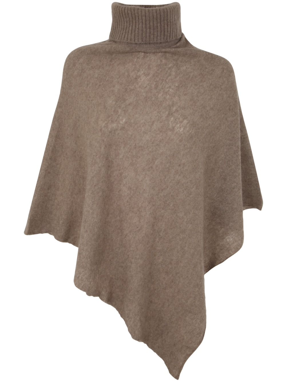 Polo Neck Poncho