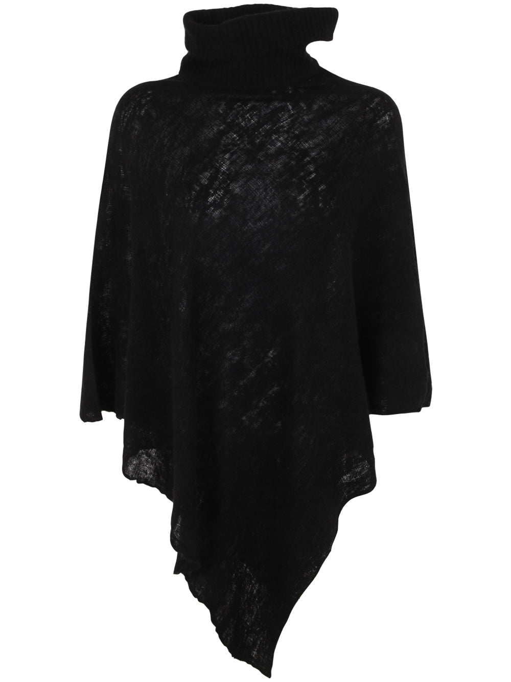 Polo Neck Poncho