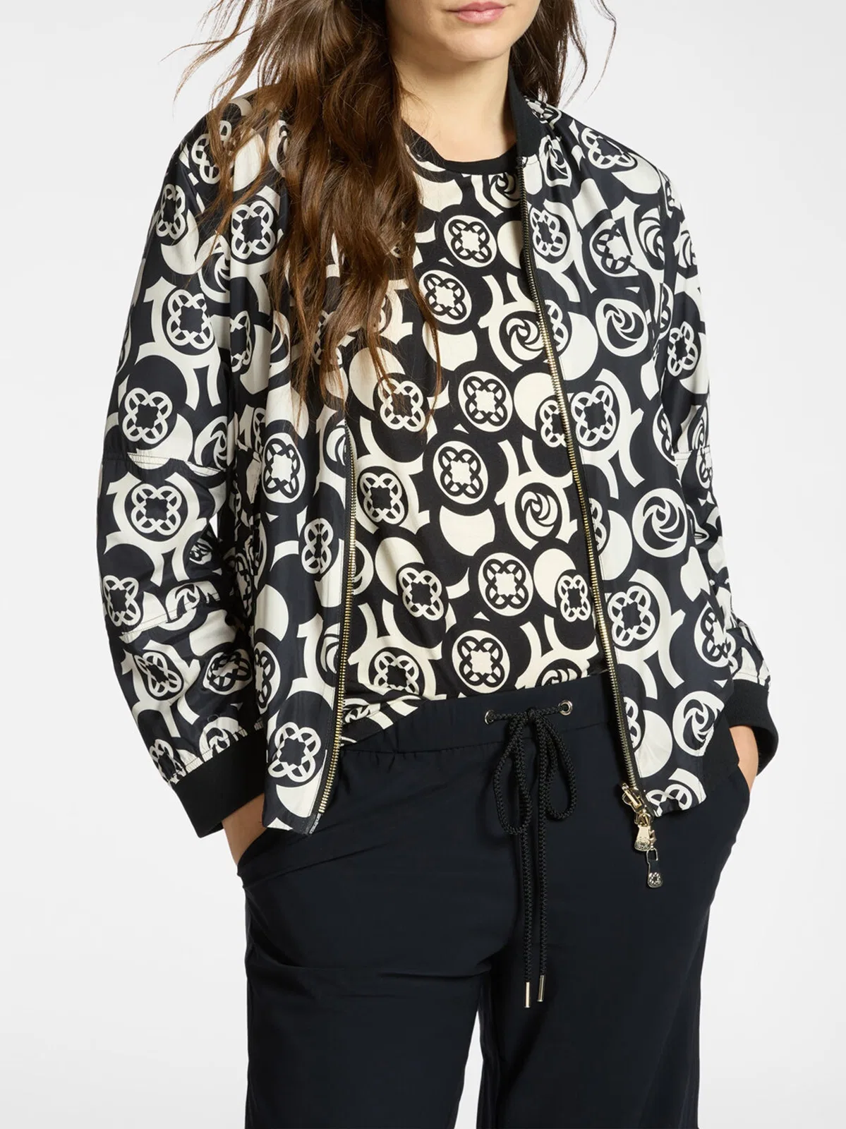 Elena Miro' Elena Miro Bomber In Multi