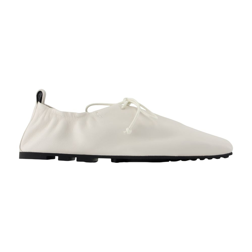 Salilli Laced 15978 Ballerinas - - Leather - White