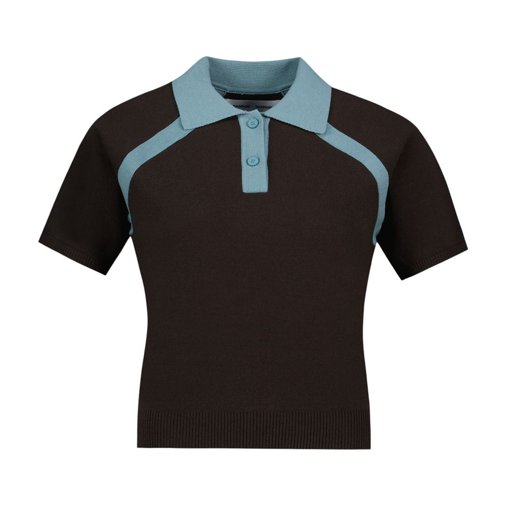 Sasimona 15830 Polo - - Viscose - Brown
