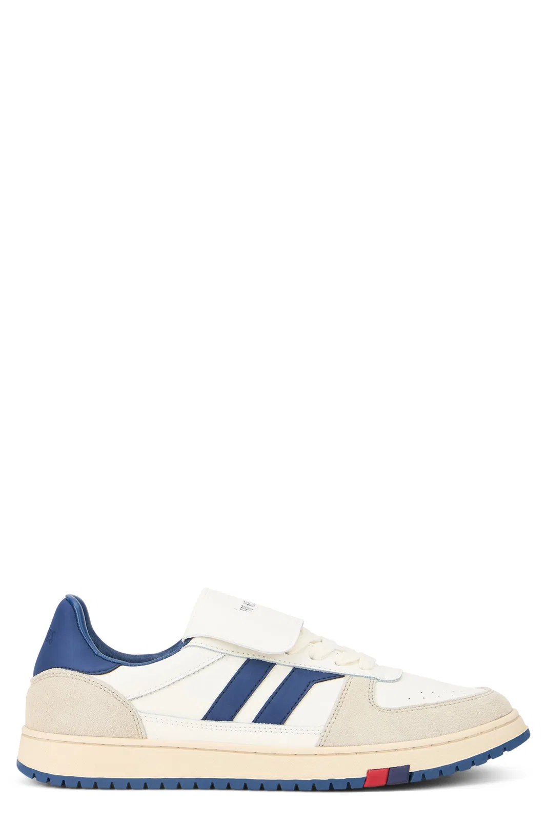 Leather Sneakers With Stripes
