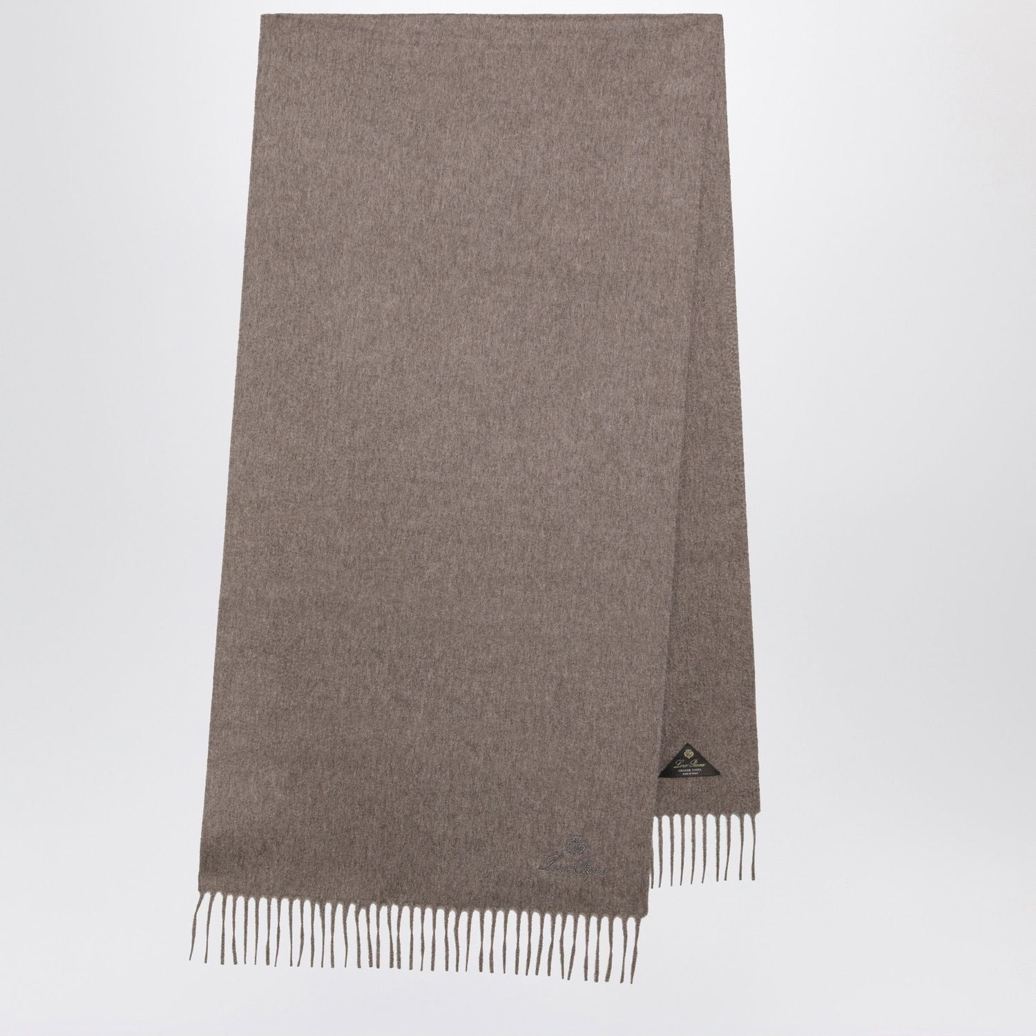 Taupe Cashmere Scarf