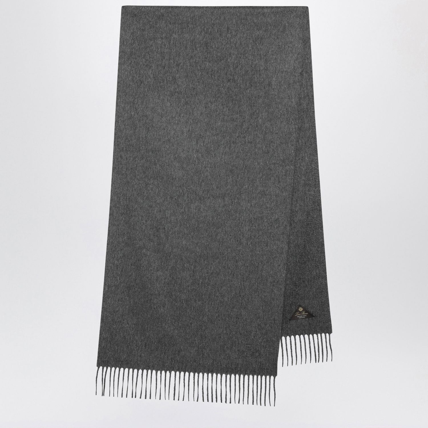 Grande Unita Scarf In Grey Mélange